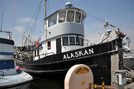 The Alaskan Fishing Boat at Seattle Fishermans Terminal