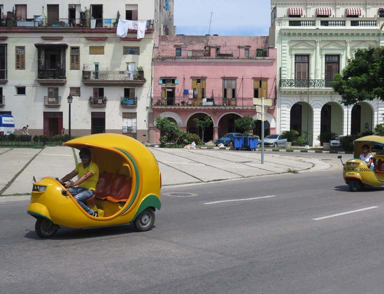 Coco Taxis Havana Cuba