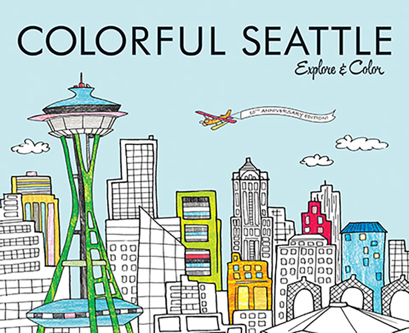 Colorful Seattle - Explore and Color