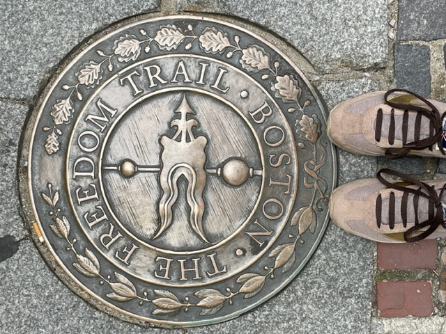 Freedom Trail Marker Boston, Massachusetts