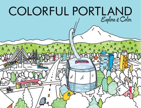 Colorful Portland - Explore and Color