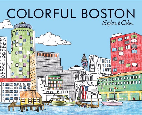 Colorful Boston - Explore and Color